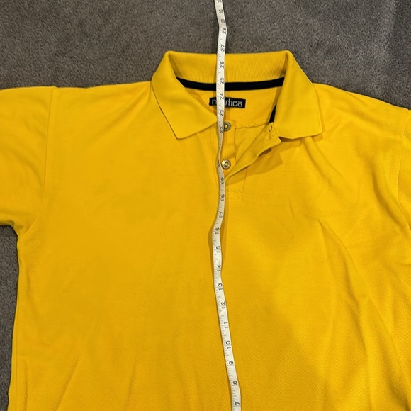 Nautica Yellow Polo - Picture 4 of 5